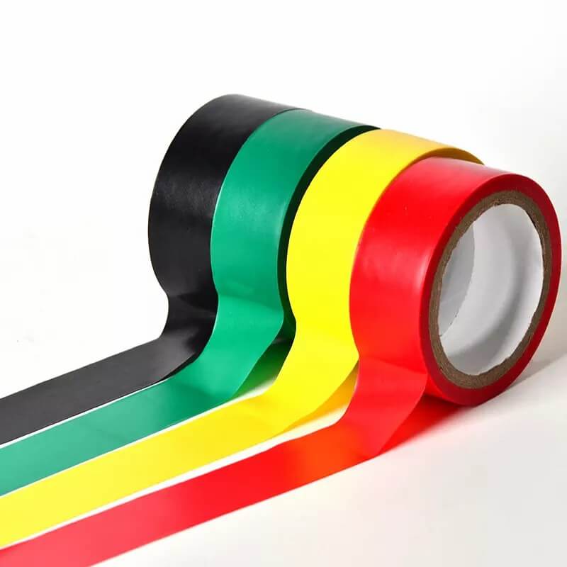 Defoo High Quality Flame Retardant Wire Cable Black Adhesive PVC Electrical Insulation Tape Chinese Manufacturer