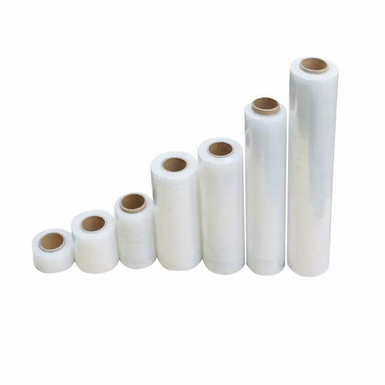 Defoo LLDPE Stretch film Jumbo rolls for cutting stretch film handle