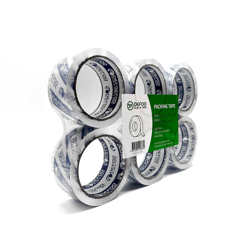 Crystal Clear Adhesive Tape, BOPP decorative tapes, boxes packing tape