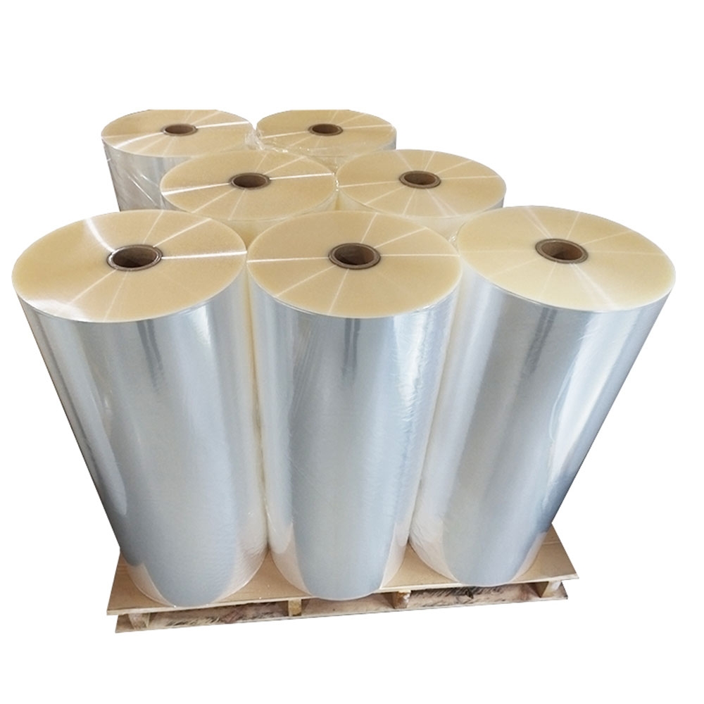 BOPP Film Jumbo Roll for Packaging Materials Factory Supply High Quality Thermal Lamination Plastic Film
